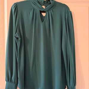 Elegant Teal Women's Top